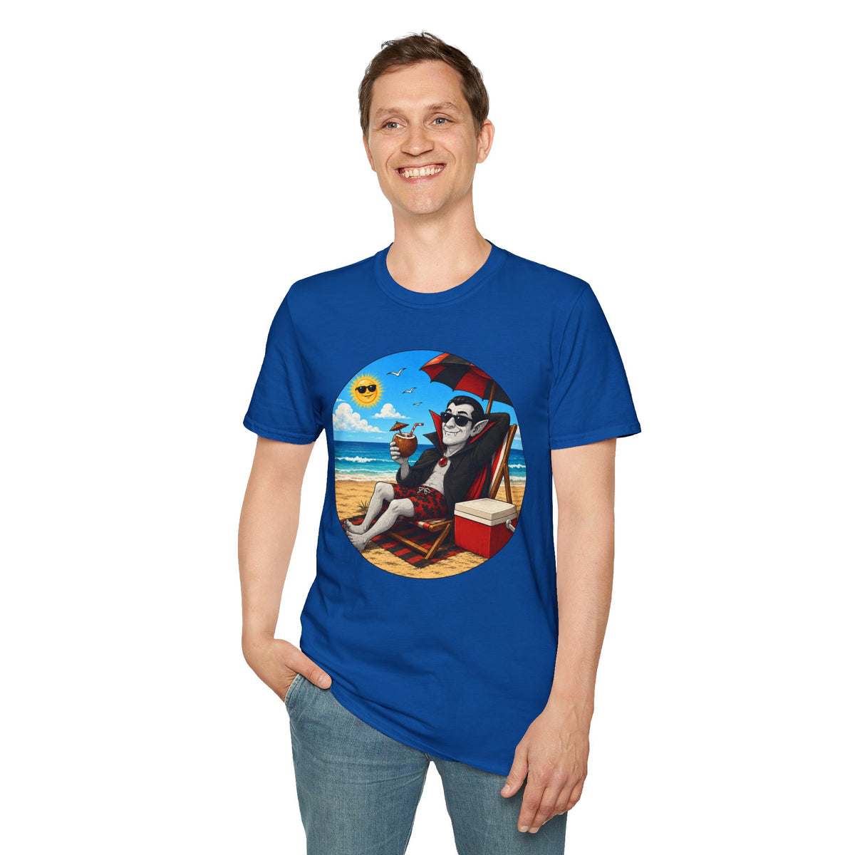 Relaxing Beach Vampire T-Shirt