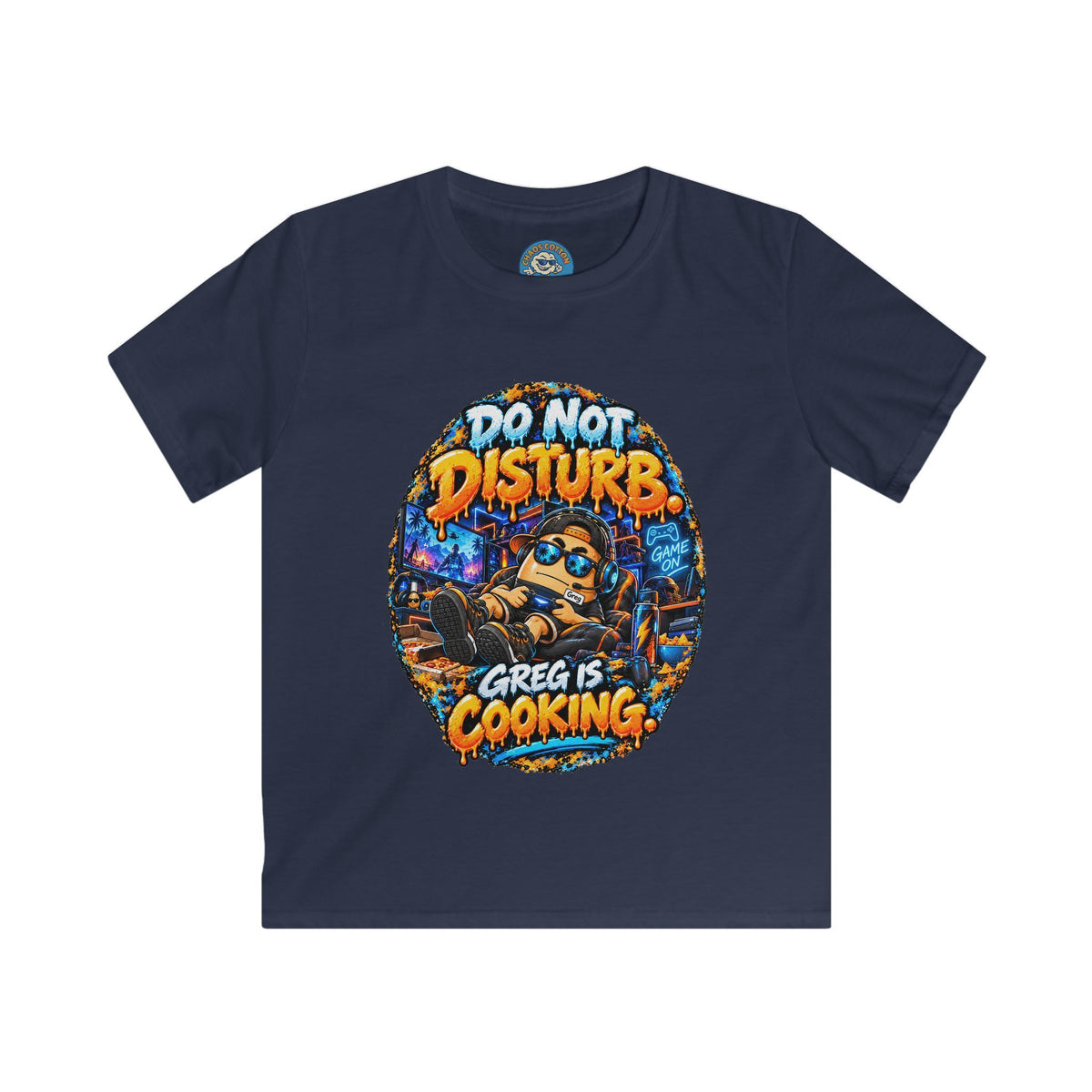 Greg the Egg "Greg is Cooking" Kids T-Shirt