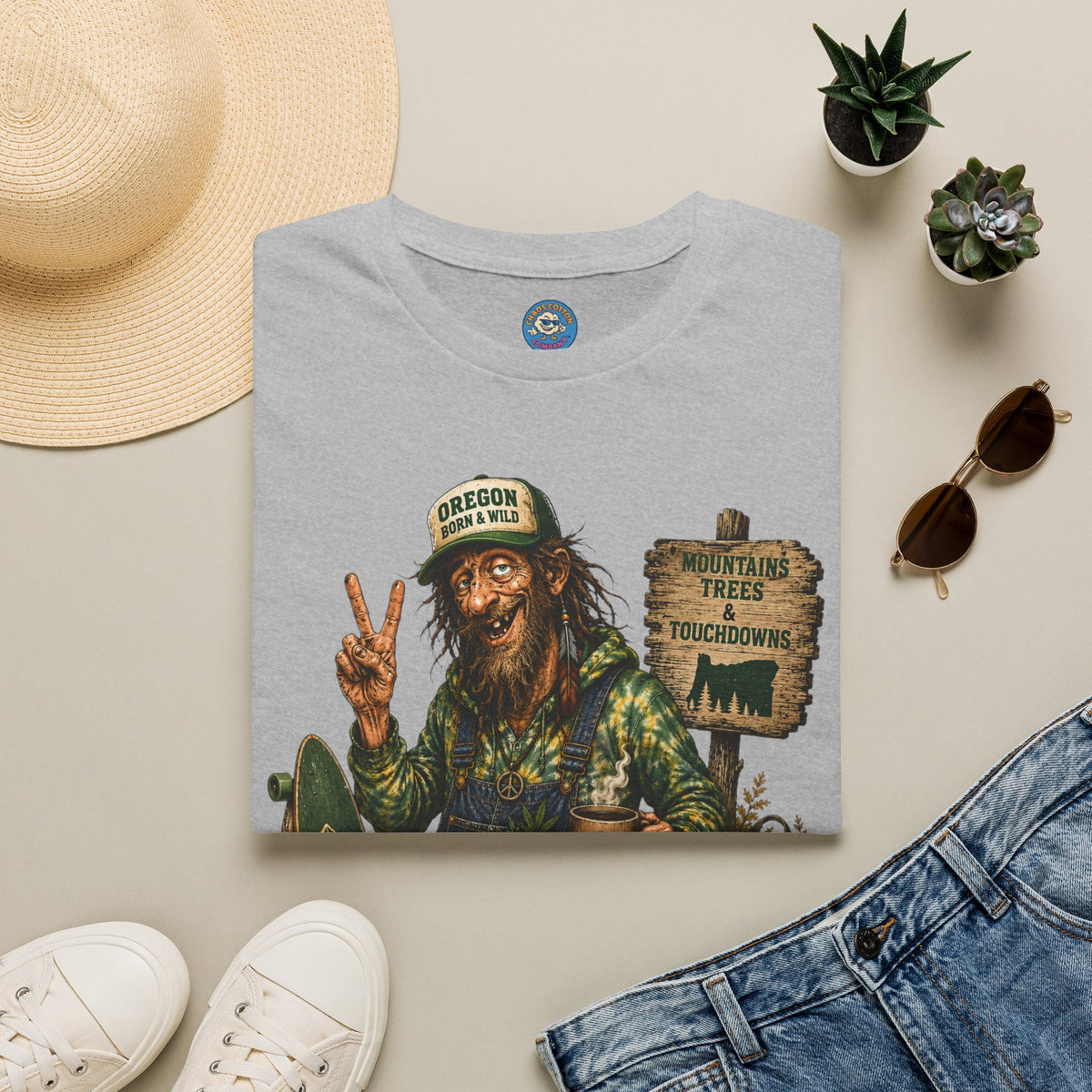 The Oregon Man Graphic T-Shirt