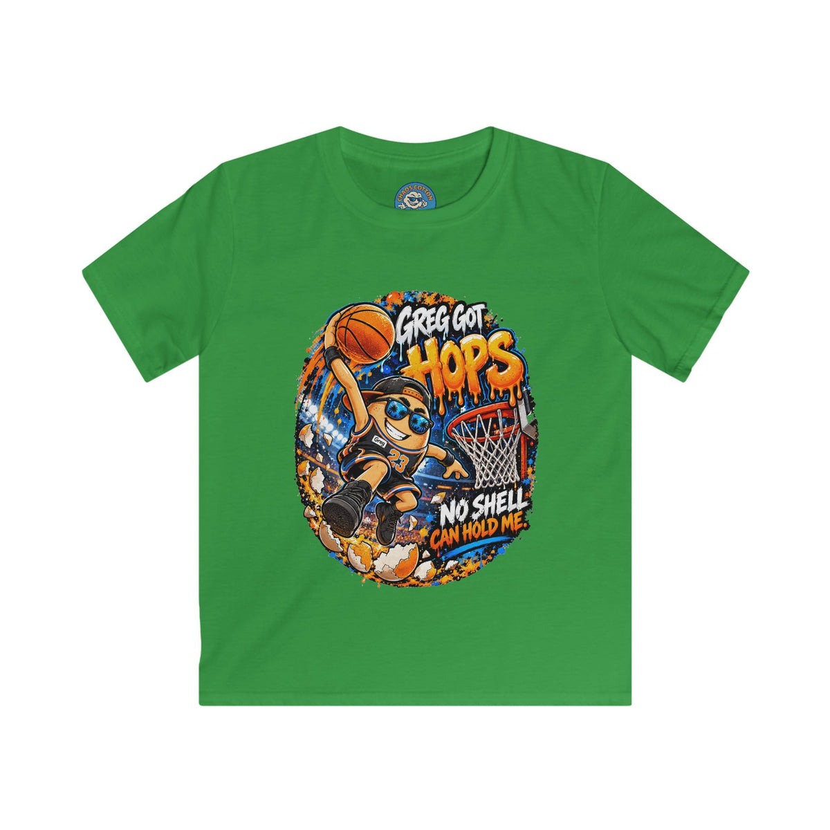 Greg the Egg "Greg Got Hops" Kids T-Shirt