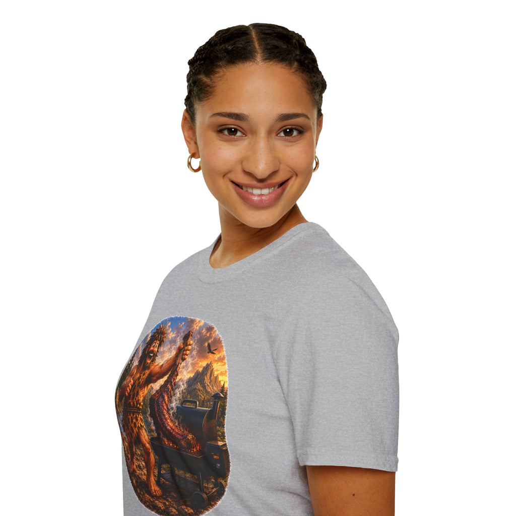 Caveman Grilling T-Shirt