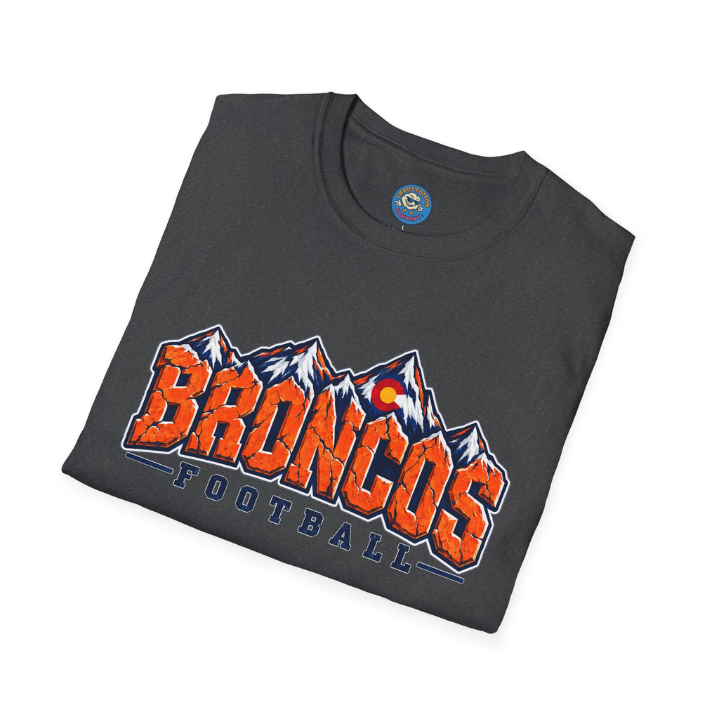 Broncos Football Mountain T-Shirt (V4)