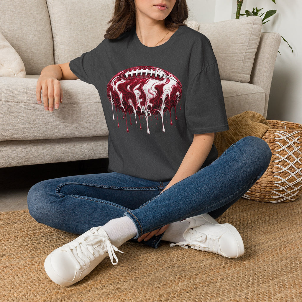Alabama Crimson Tide Football Drip T-Shirt