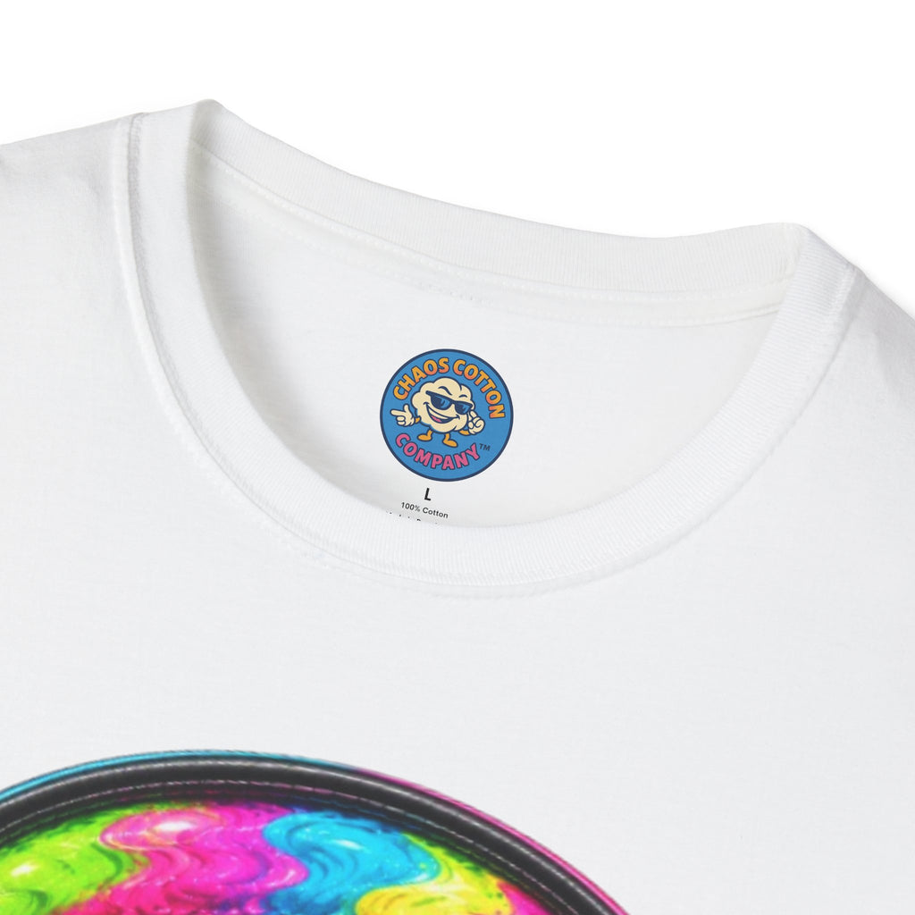 80's Neon Drip Headphones T-Shirt