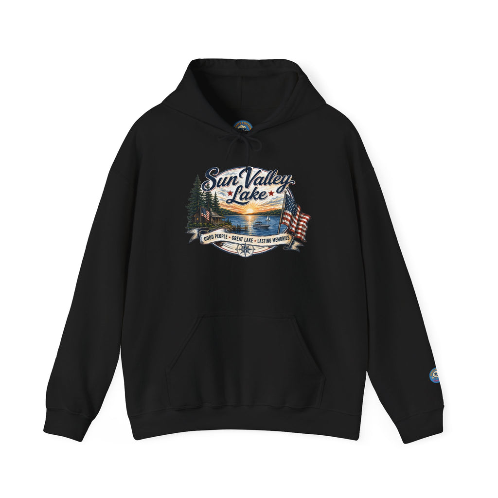 Sun Valley Lake Unisex Hoodie