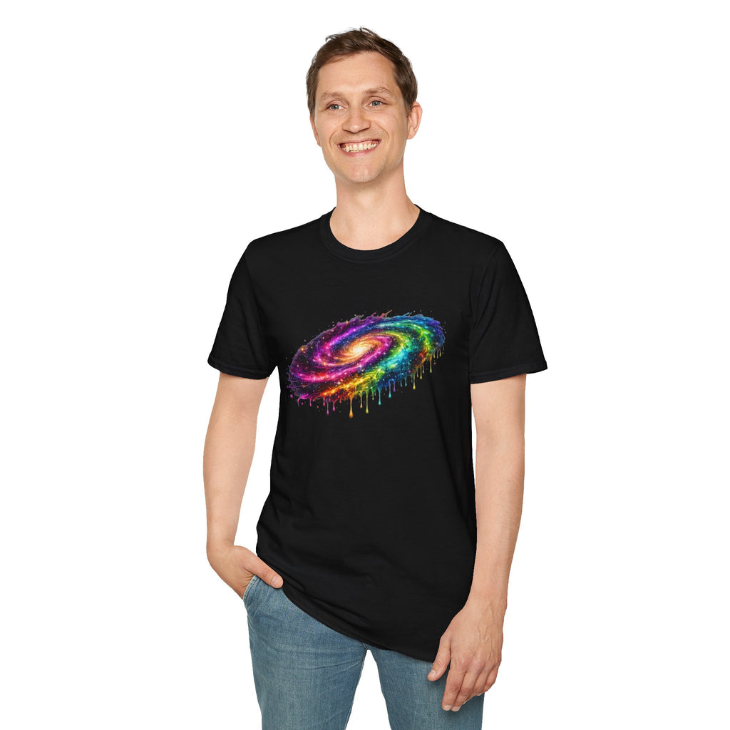 Rainbow Drip Galaxy T-Shirt