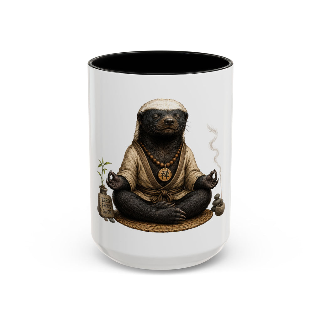 Zen Honey Badger Coffee Mug