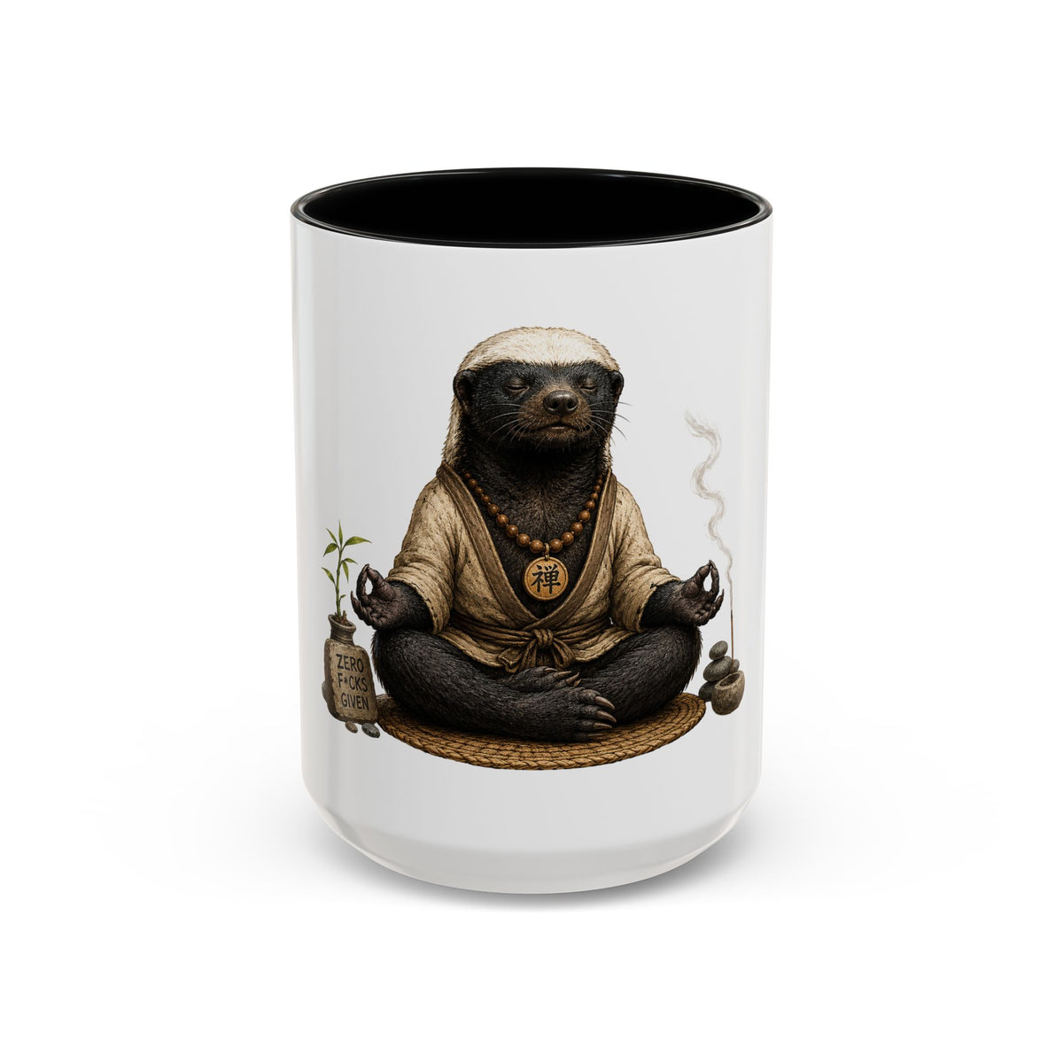 Zen Honey Badger Coffee Mug
