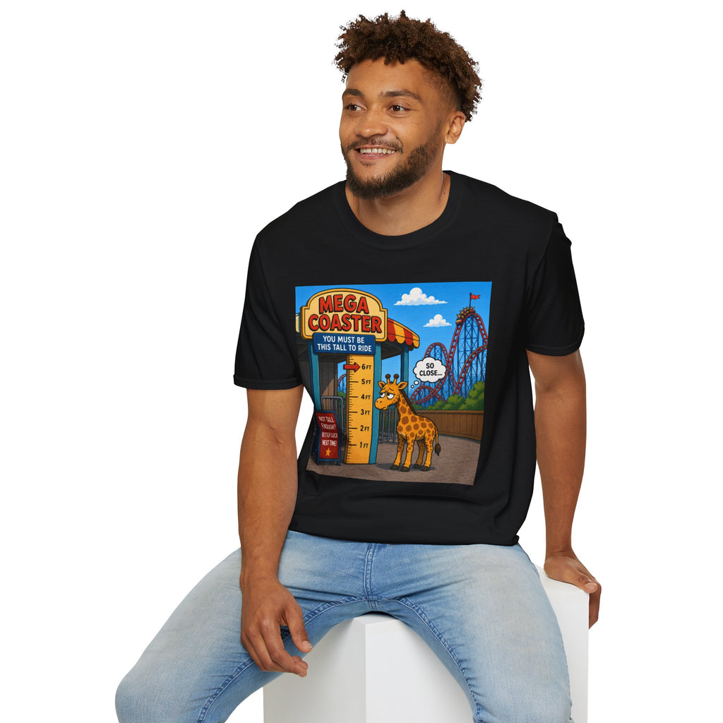 Almost Tall Enough Giraffe T-Shirt