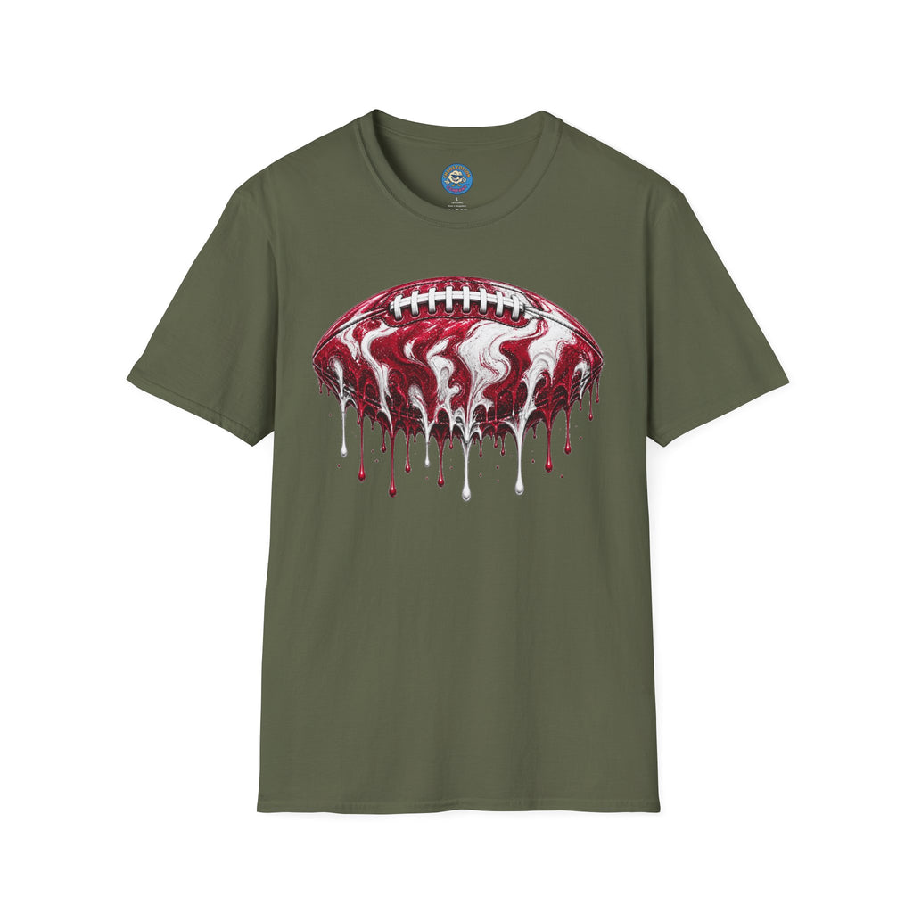 Oklahoma Sooners Drip Football T-Shirt