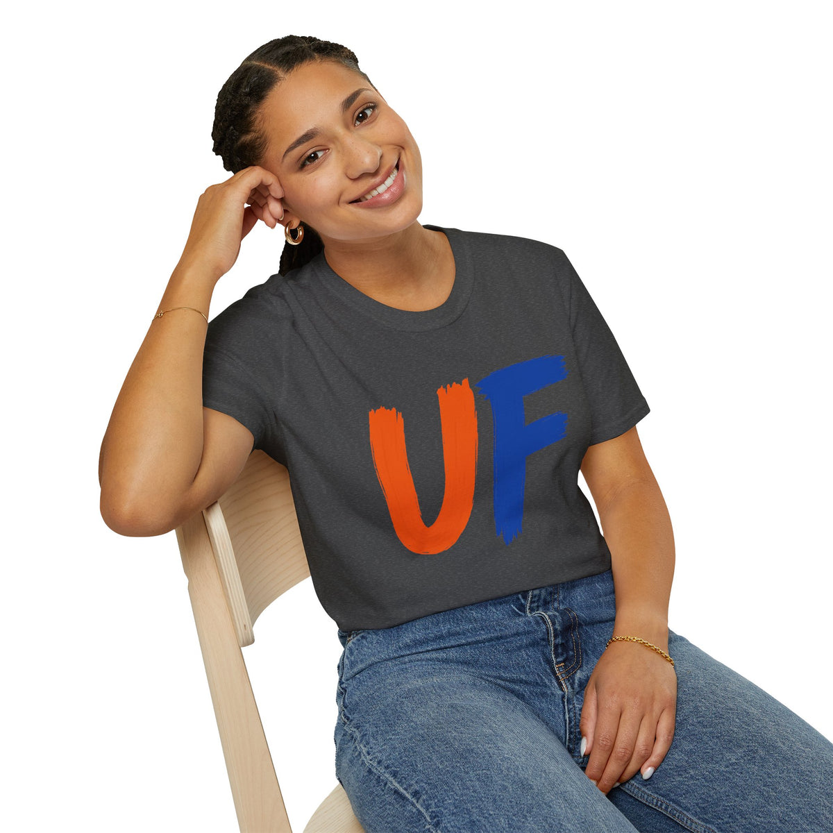 University of Florida "UF" Brush Stroke T-Shirt