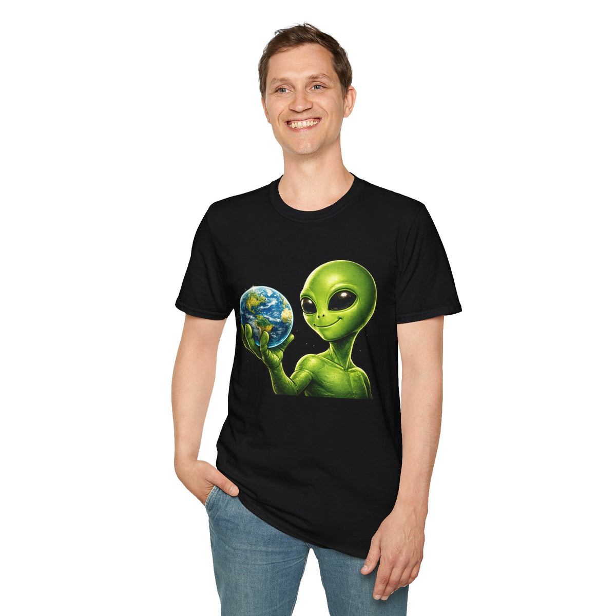 Earth in Their Hands Alien T-Shirt