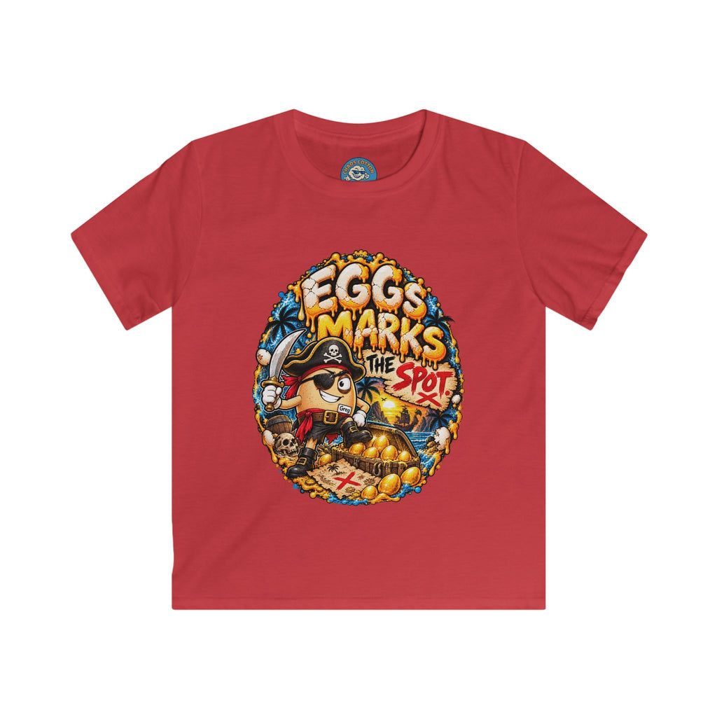 Greg the Egg "Eggs Marks the Spot" Kids T-Shirt