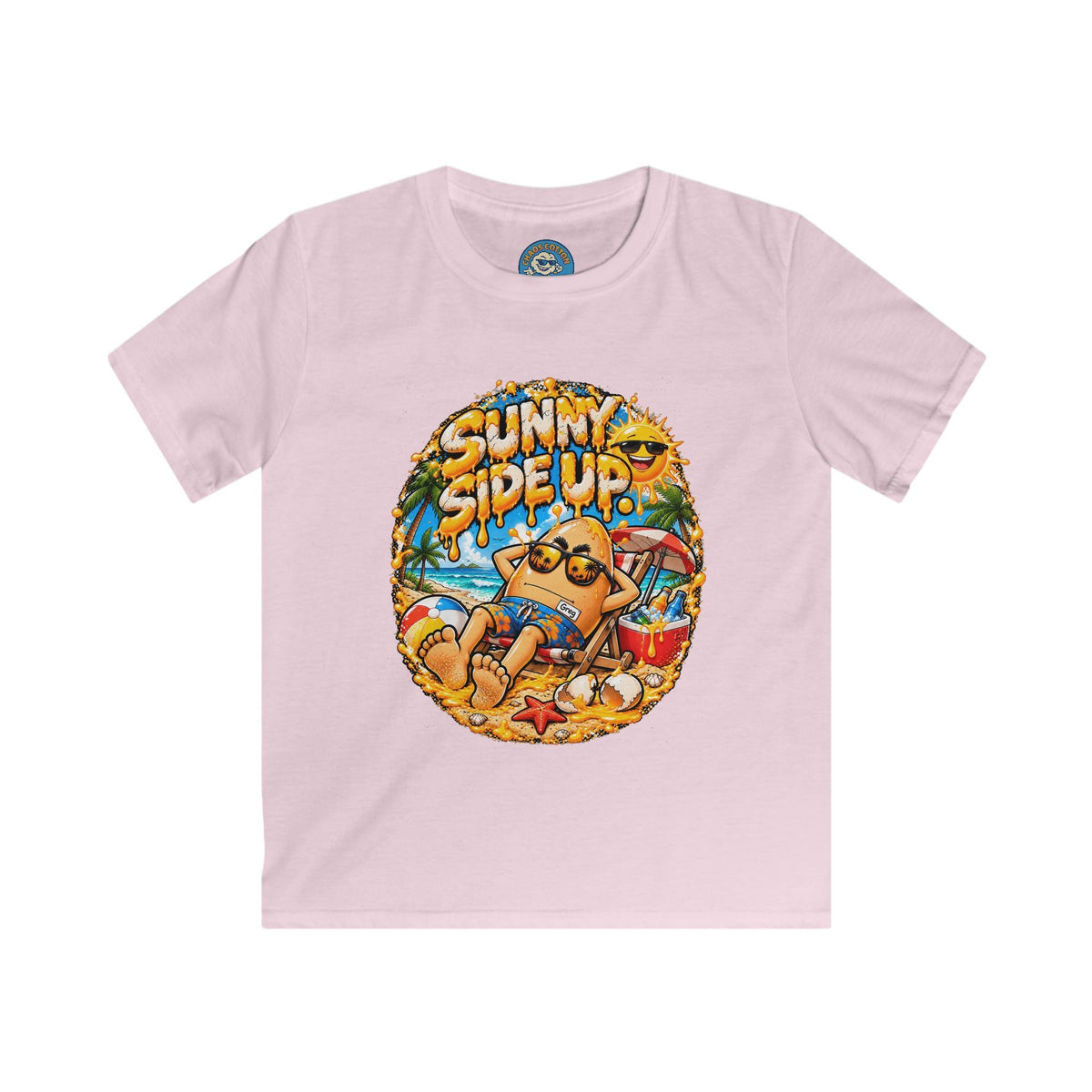 Greg the Egg "Sunny Side Up" Kids T-Shirt