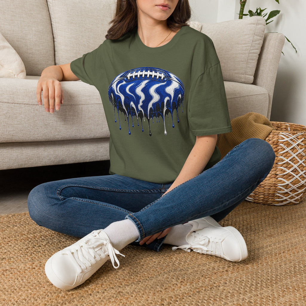 Kentucky Wildcats Drip Football T-Shirt