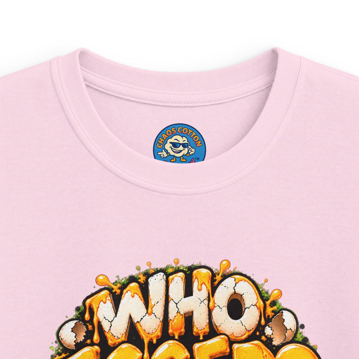 Greg the Egg "Who Egged" Kids T-Shirt