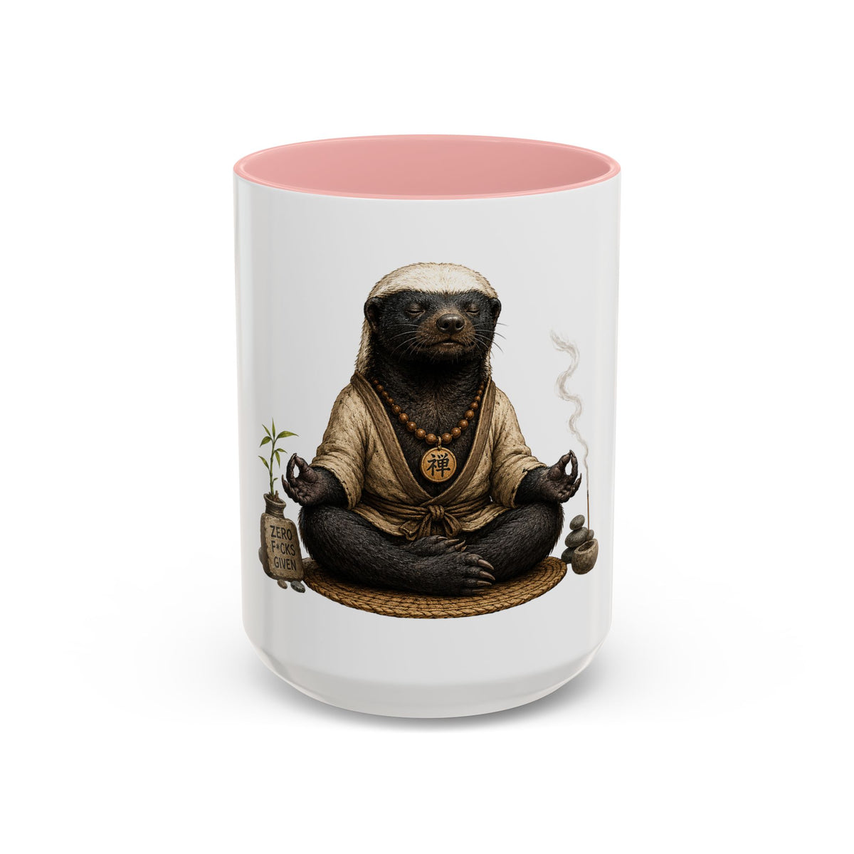 Zen Honey Badger Coffee Mug