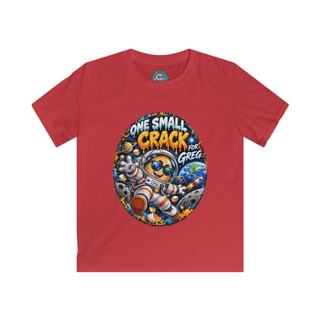 Greg the Egg "One Small Crack" Kids T-Shirt