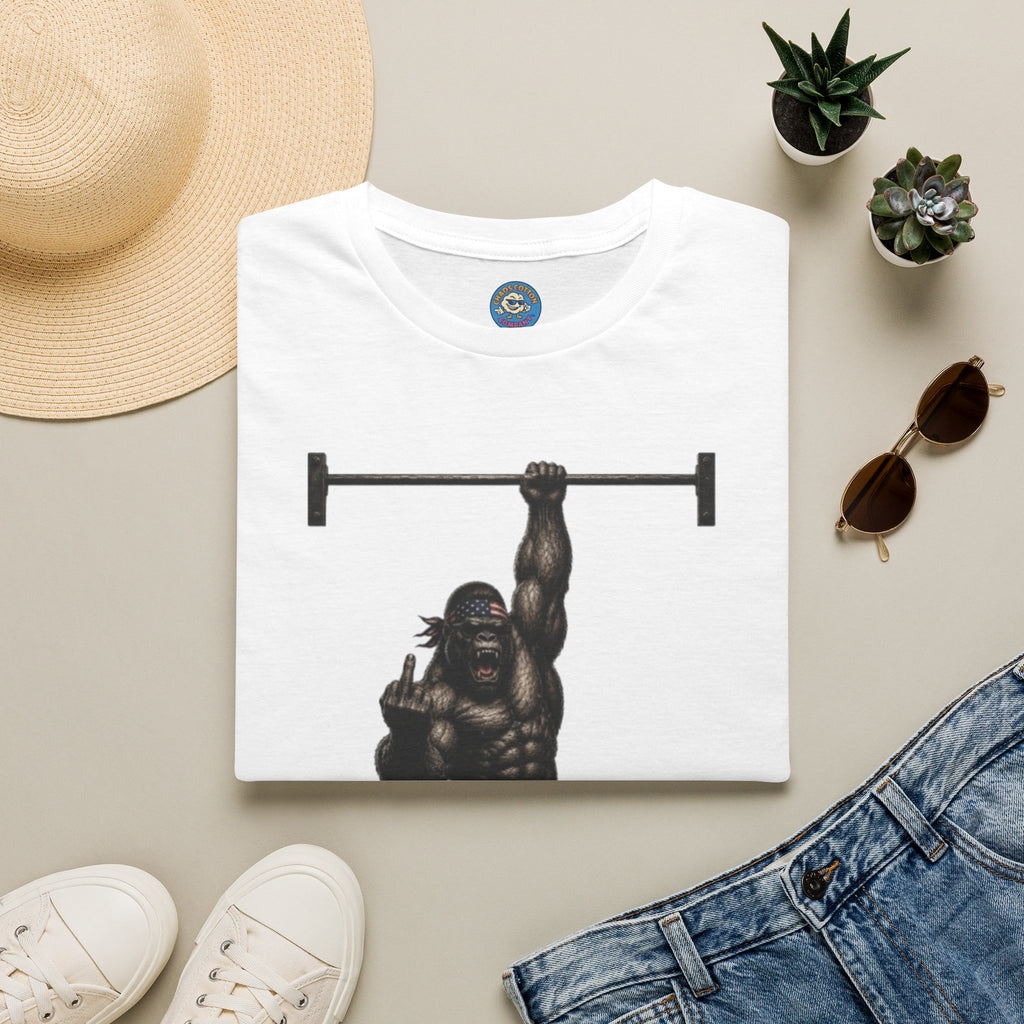 Gorilla Weightlifting T-Shirt (Hanging)