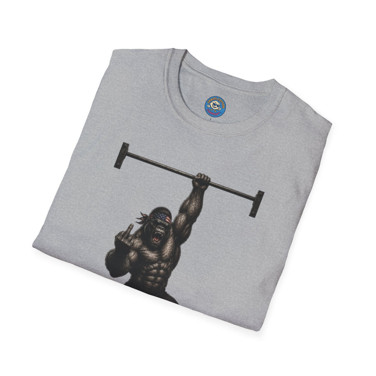 Gorilla Weightlifting T-Shirt (Hanging)