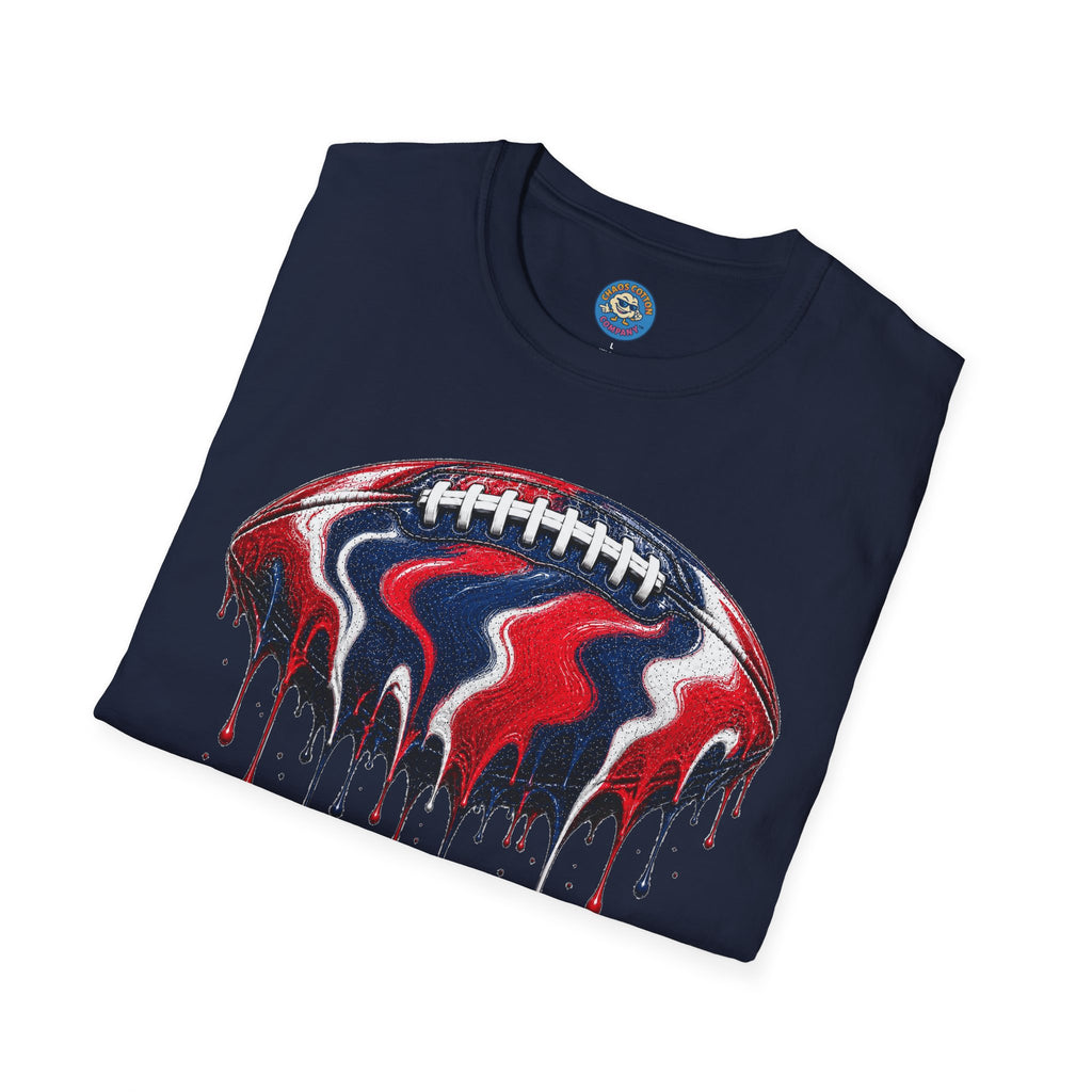 Ole Miss Drip Football T-Shirt