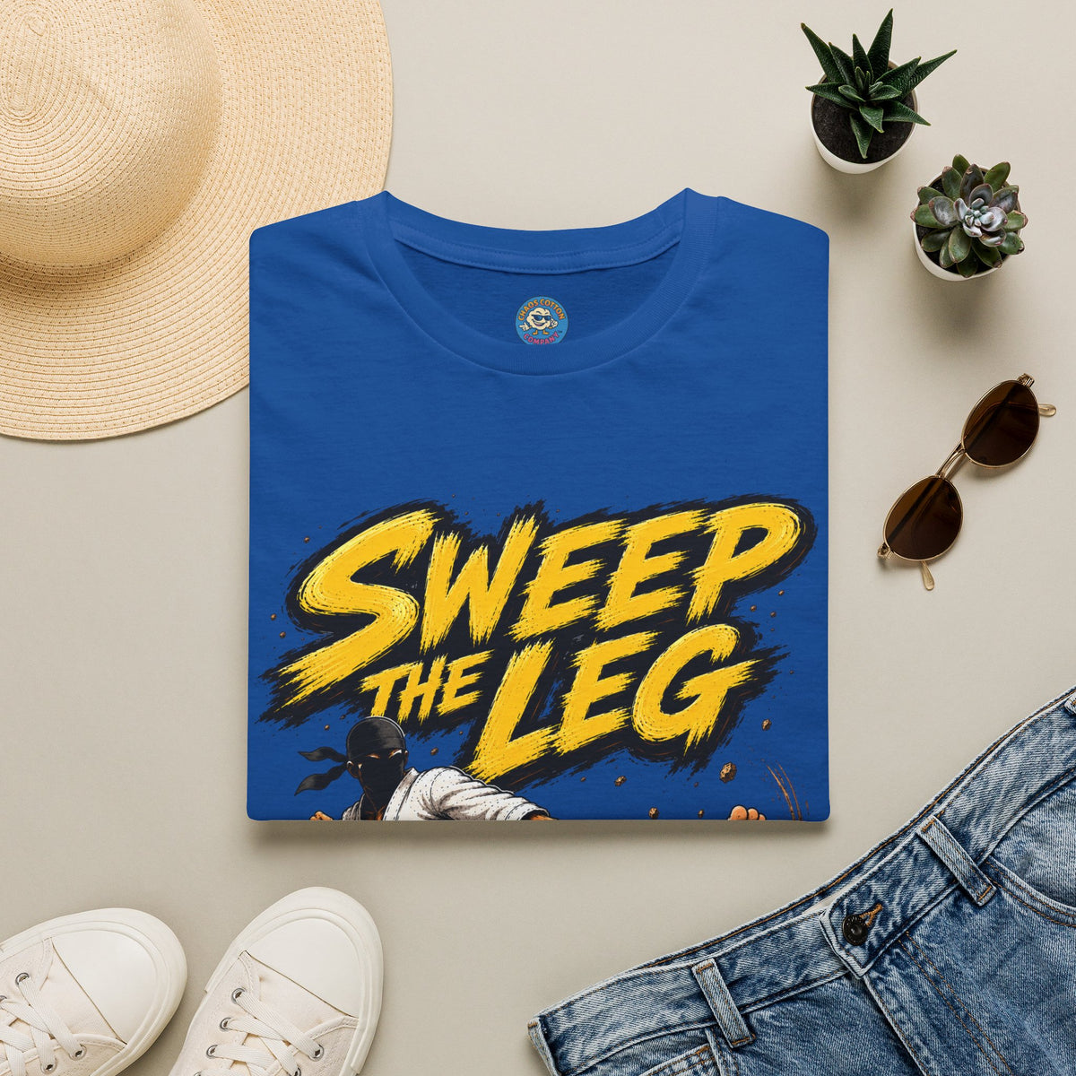 Sweep The Leg T-Shirt | Karate Kid Inspired Martial Arts Design