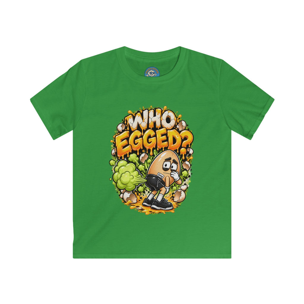 Greg the Egg "Who Egged" Kids T-Shirt