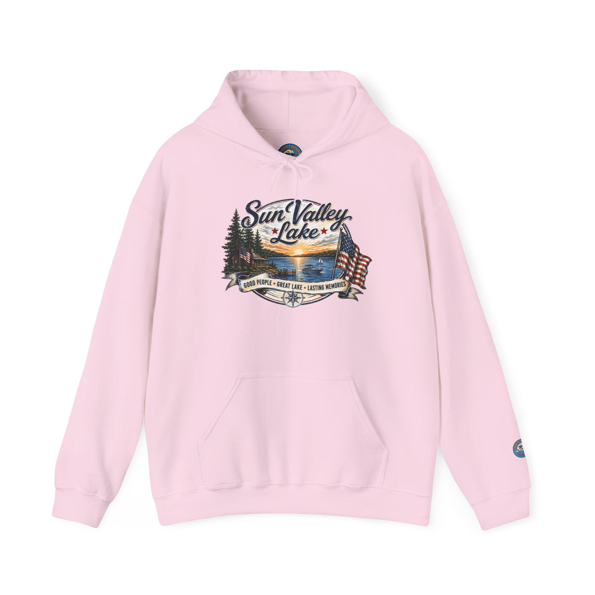 Sun Valley Lake Unisex Hoodie