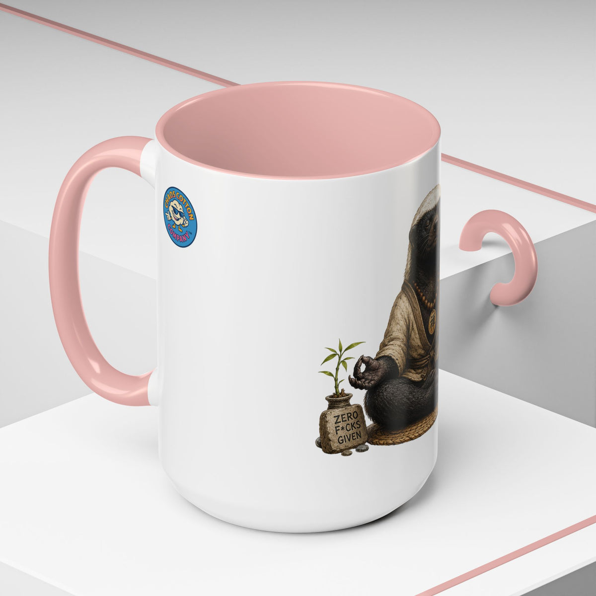 Zen Honey Badger Coffee Mug