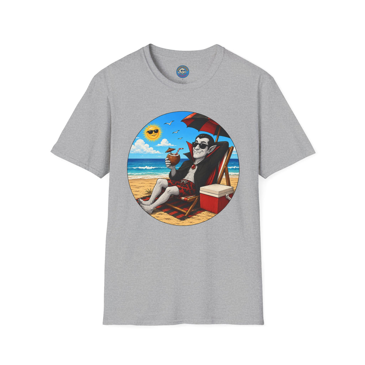 Relaxing Beach Vampire T-Shirt
