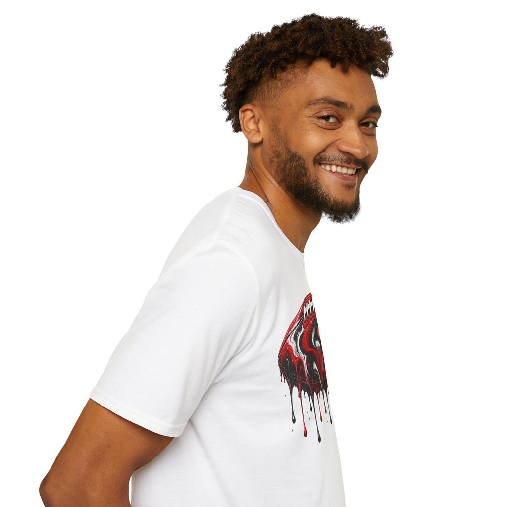Georgia Bulldogs Drip Football T-Shirt