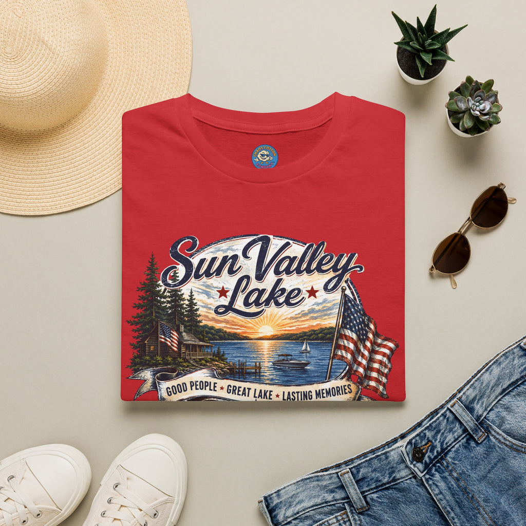 Sun Valley Lake Unisex T-Shirt
