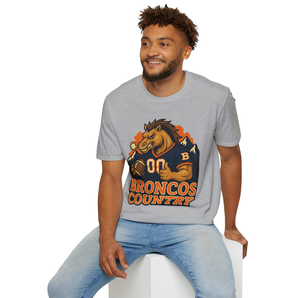 Broncos Country Mascot T-Shirt