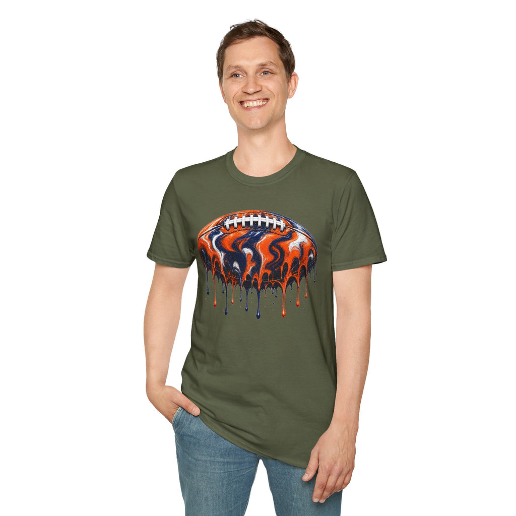 Auburn Tigers Football Drip T-Shirt