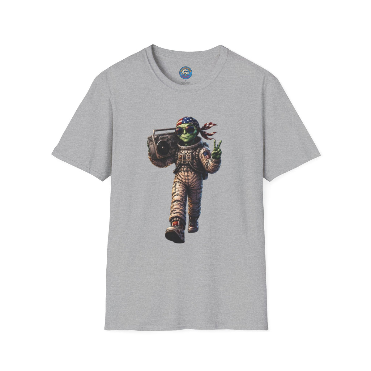 Cosmic Mixtape Alien Astronaut T-Shirt