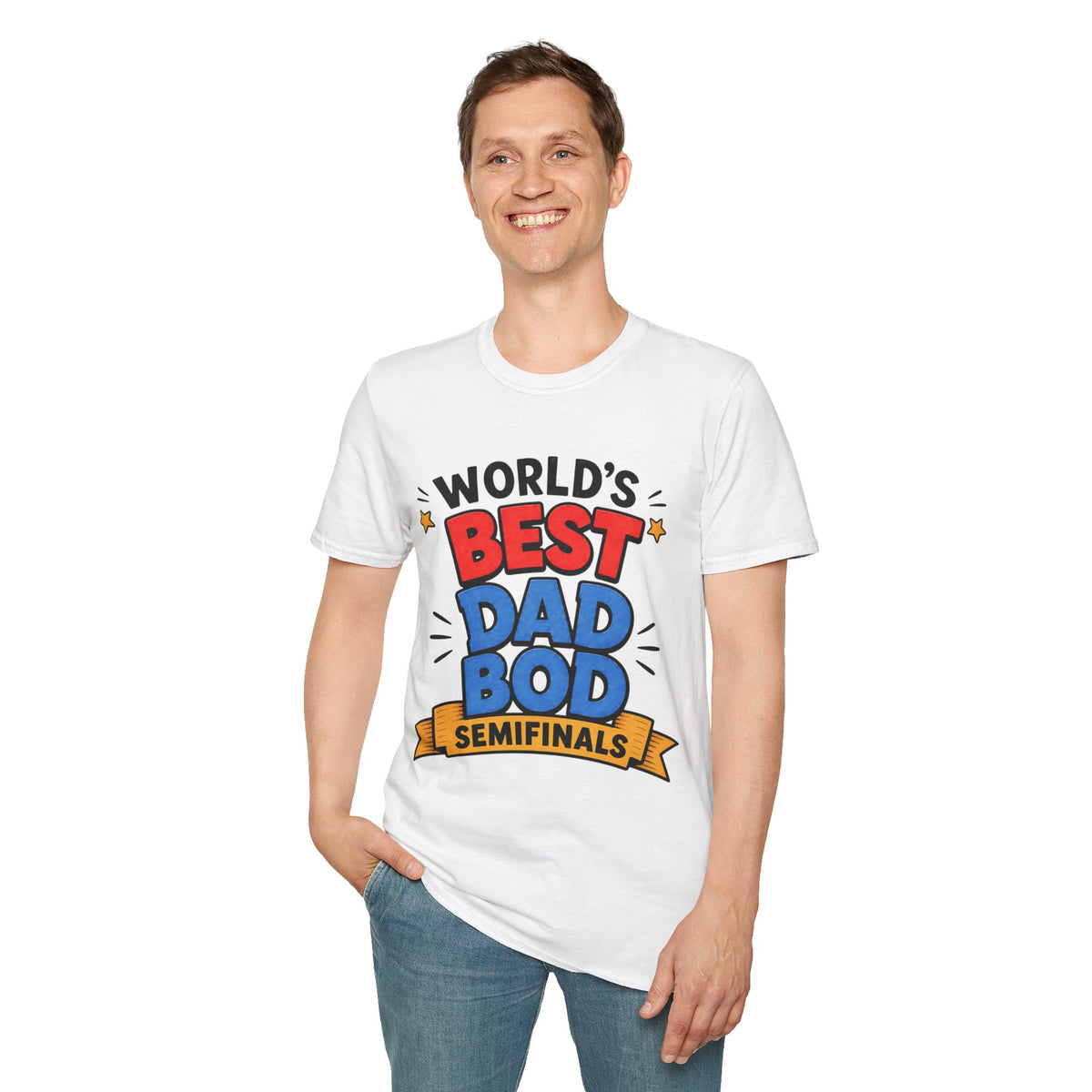 World's Best Dad Bod Semifinals T-Shirt