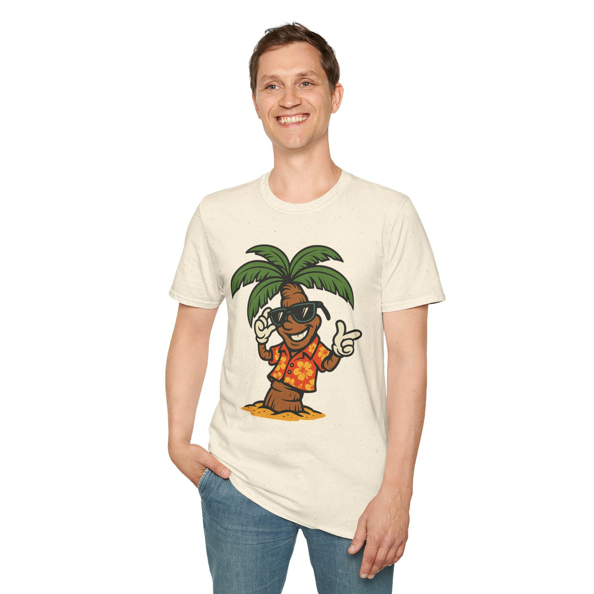 Palm Tree Party Dude T-Shirt