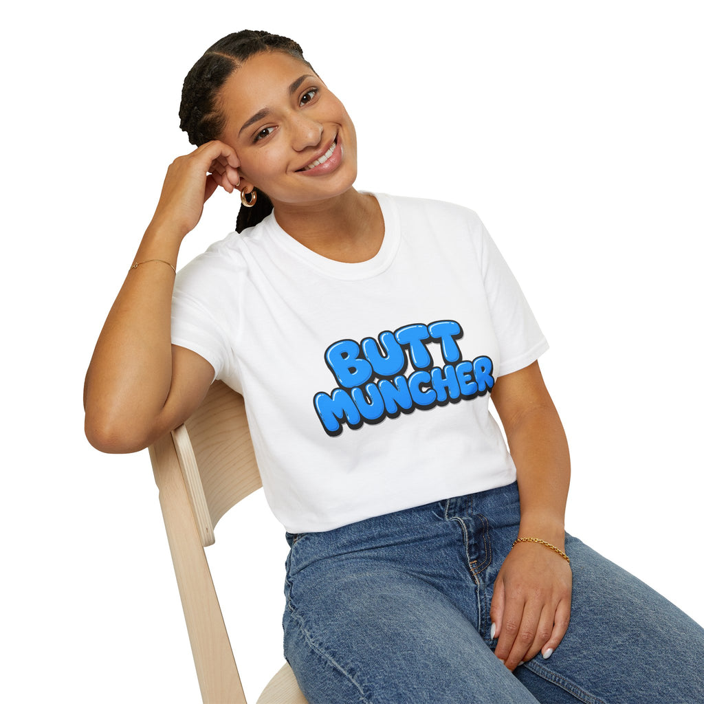 Butt Muncher T-Shirt (Blue)