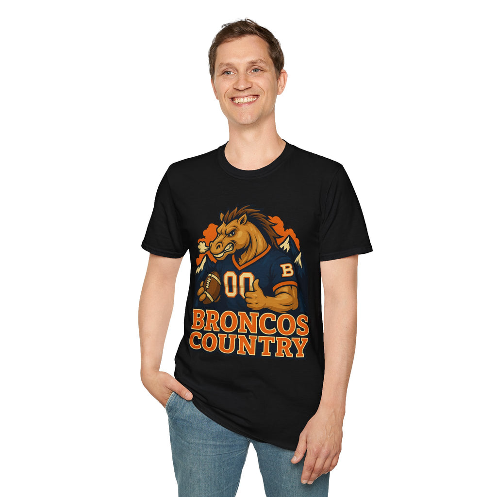 Broncos Country Mascot T-Shirt