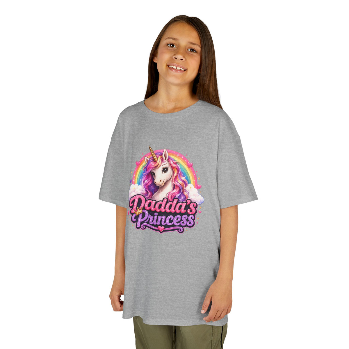 Dadda's Princess Unicorn Kids T-Shirt
