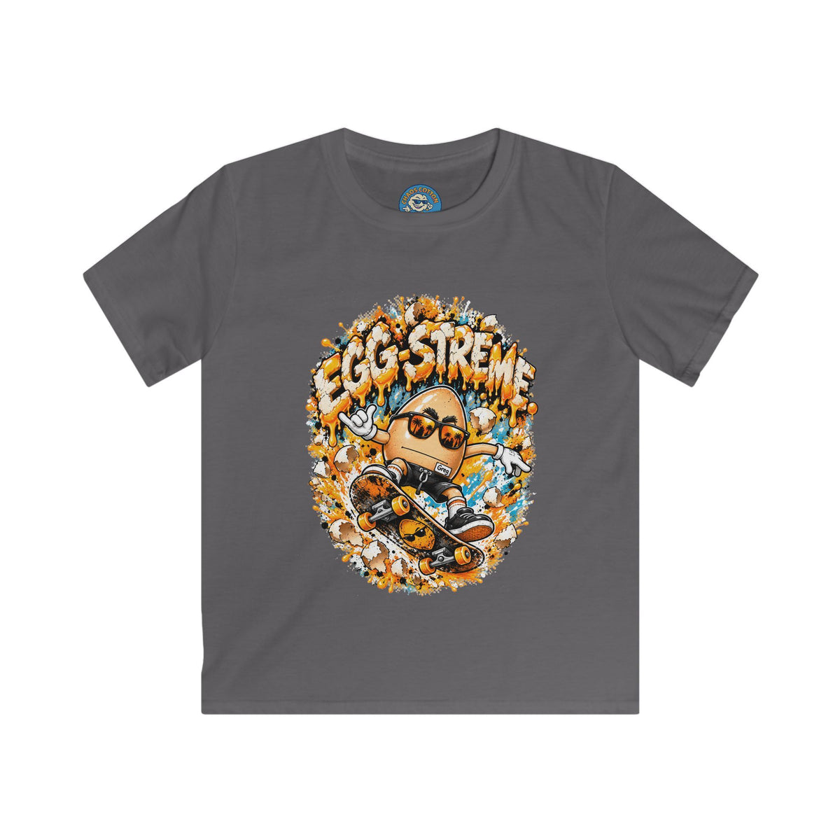 Greg the Egg "Egg-streme" Kids T-Shirt