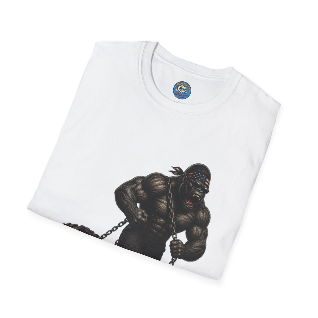 Gorilla Weightlifting T-Shirt (Tire Drag)