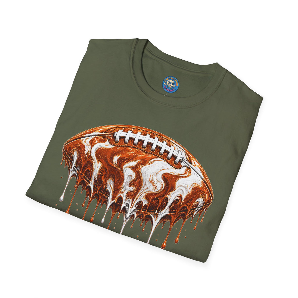 Texas Longhorns Drip Football T-Shirt