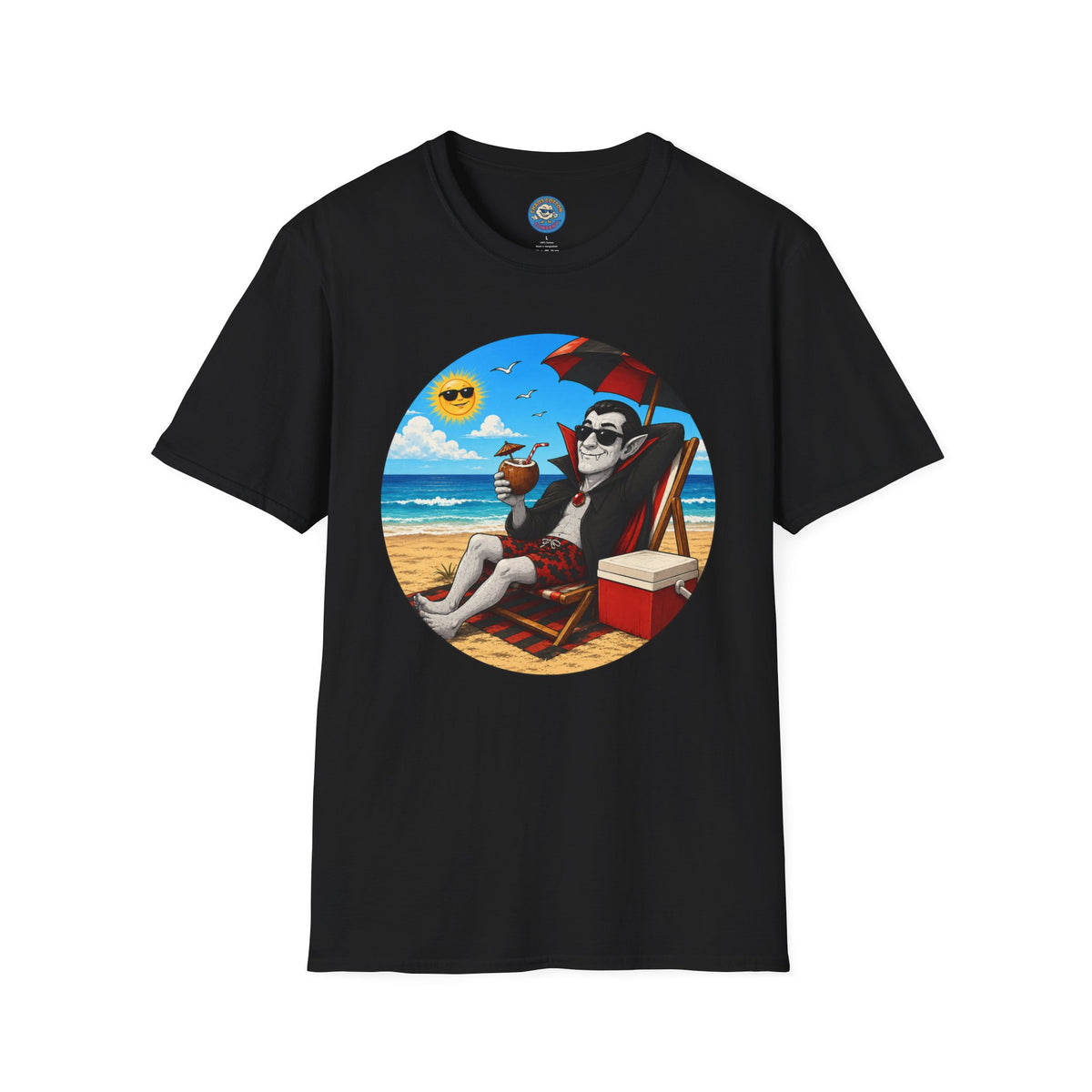 Relaxing Beach Vampire T-Shirt