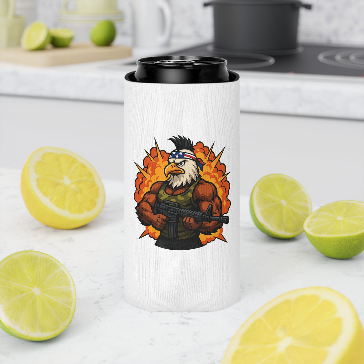 Freedom Eagle Insulated Can Cooler