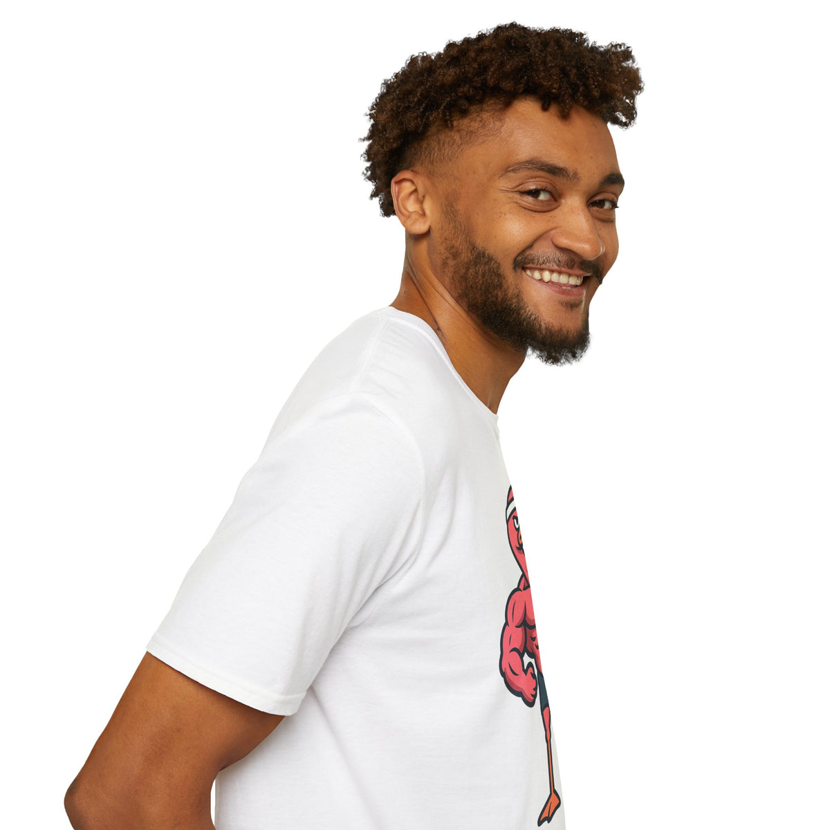 Skipping Leg Day Flamingo T-Shirt