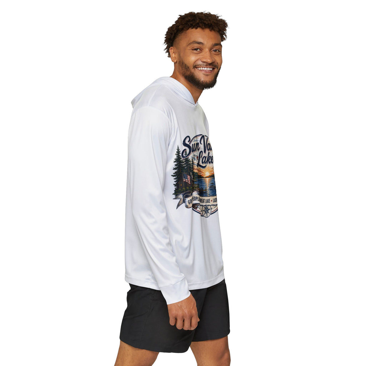 Sun Valley Lake UPF 50+ Performance Sun Hoodie