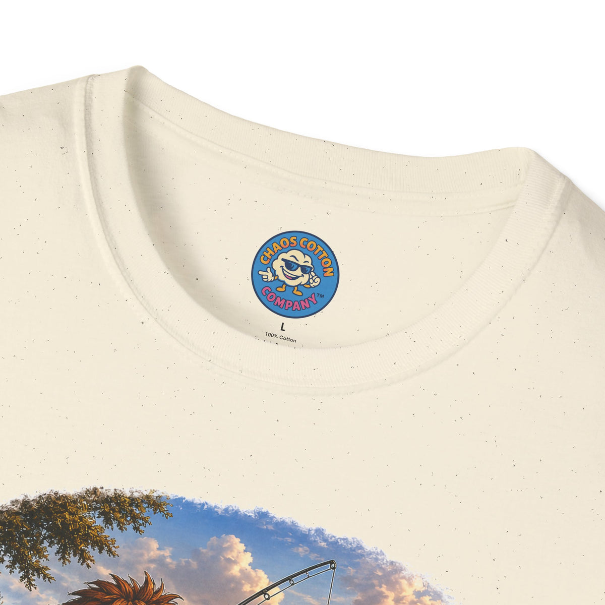 Caveman Goes Fishing T-Shirt