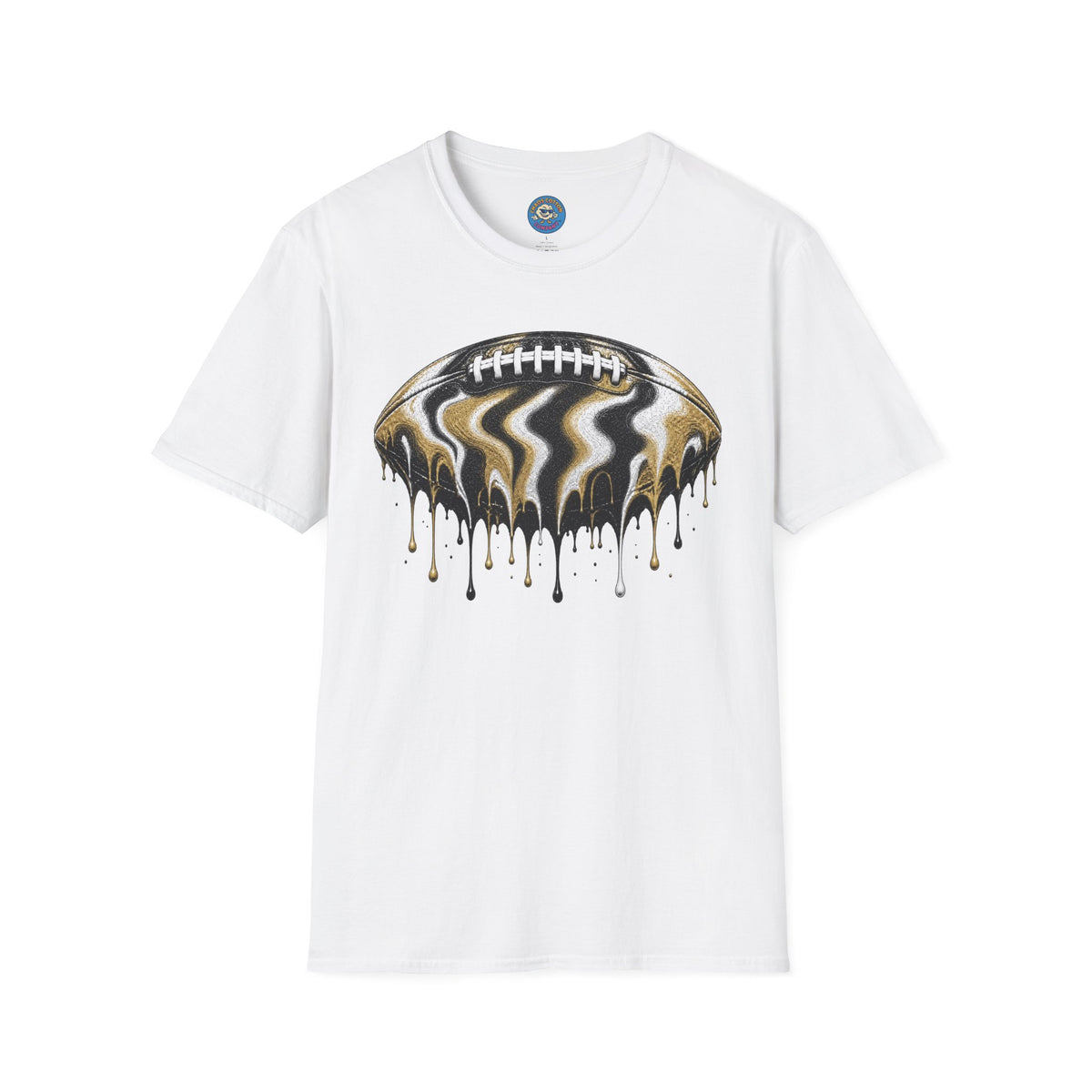 Vanderbilt Commodores Drip Football T-Shirt