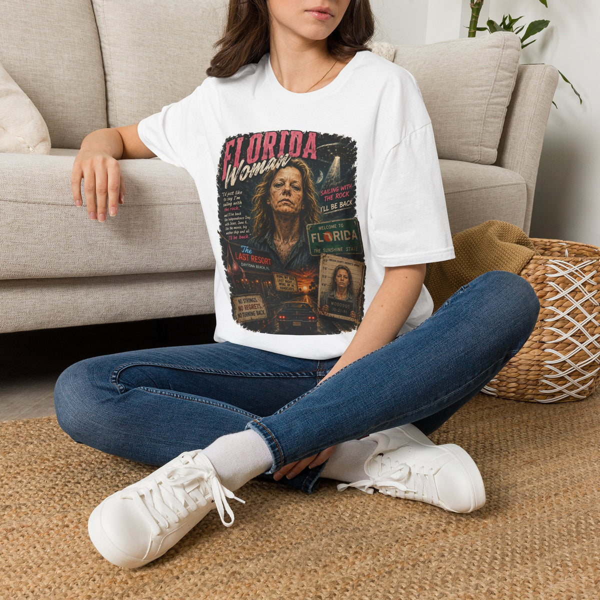 Florida Woman Highway Hooker T-Shirt
